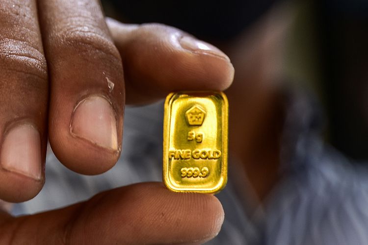 Harga Emas Antam di Pegadaian Hari Ini Naik, Tembus Rp1,75 Juta per Gram!