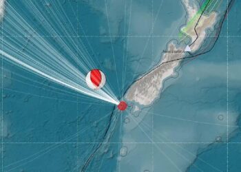 Selandia Baru Diguncang Gempa Kuat, Warga Pesisir Diminta Waspada