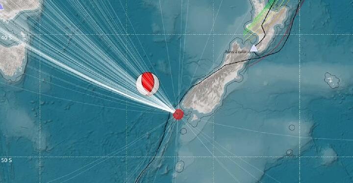 Selandia Baru Diguncang Gempa Kuat, Warga Pesisir Diminta Waspada