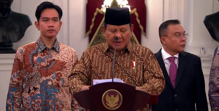 Presiden Prabowo Subianto Lantik 31 Duta Besar di Istana Kepresidenan Jakarta
