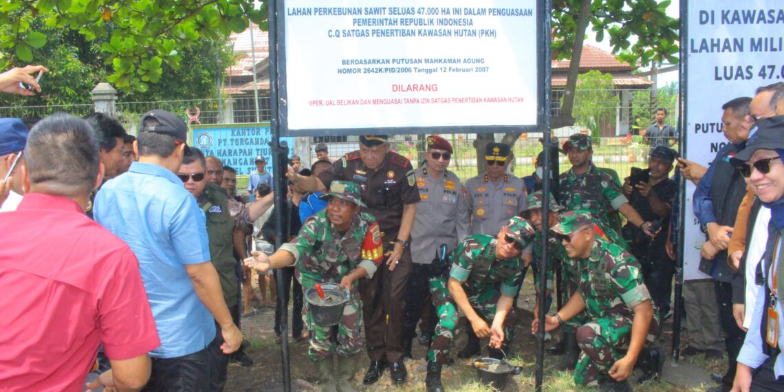 Satgas PKH Kuasai Kembali 47.000 Hektare Lahan di Sumut Setelah 18 Tahun