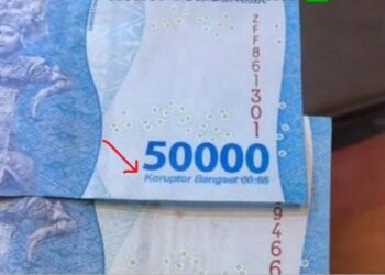 Heboh Uang Rp 50.000 Bertuliskan Cacian untuk Koruptor, Ini Respons BI