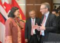 Sri Mulyani Bahas Tarif Perdagangan dan Aksesi OECD dengan Menteri Keuangan Jerman di Washington