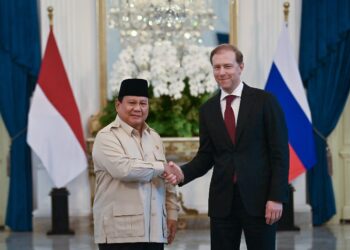 Prabowo Terima Kunjungan Wakil PM Rusia di Istana Merdeka, Bahas Kerja Sama Ekonomi