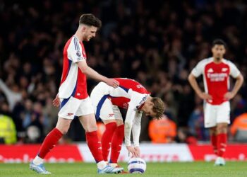Hasil Imbang 2-2 Arsenal vs Palace Pastikan Liverpool Juara Liga Premier Inggris