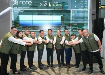 Fore Coffee Catatkan Saham Perdana di BEI, Bidik Ekspansi 140 Outlet Baru