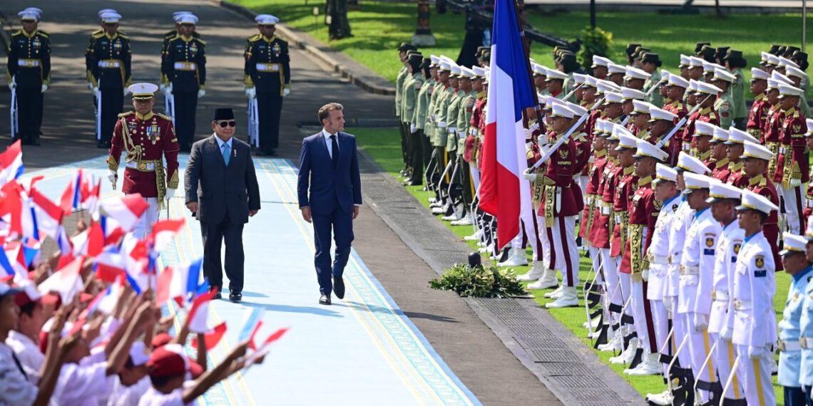 Prabowo dan Macron Bahas Solusi Damai Palestina-Israel