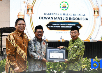 Dukung Ekonomi Umat, BTN dan DMI Teken Kerja Sama Donasi Digital dan KPR untuk Takmir Masjid