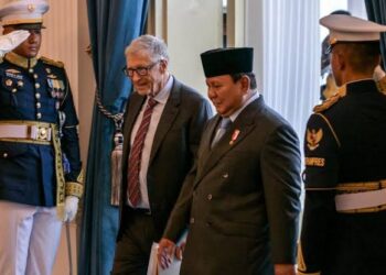 Bill Gates Bertemu Prabowo di Istana, Bahas Kerja Sama Pembangunan Berkelanjutan