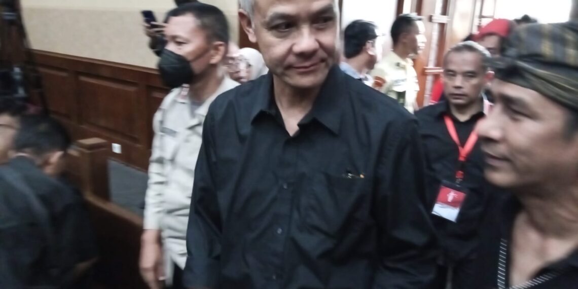 Ganjar Pranowo Hadiri Sidang Hasto Kristiyanto Hari Ini