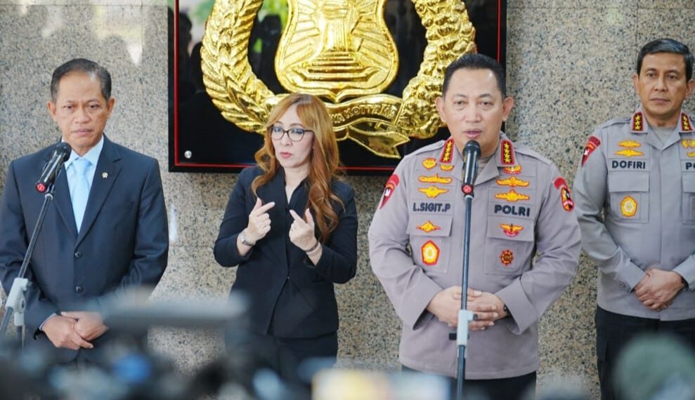 MoU dengan Kementerian LH, Kapolri Komitmen Jaga Kualitas Lingkungan Hidup Lebih Baik