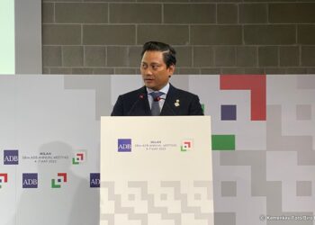Wamenkeu Thomas Dorong Penguatan Pasar Mata Uang Lokal di Forum ADB Milan