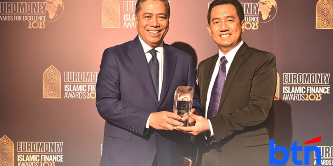 BTN Syariah Raih Penghargaan Best Islamic Bank Indonesia 2025 dari Euromoney di Dubai