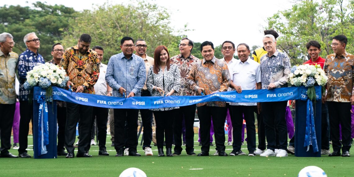 Kolaborasi PSSI, FIFA, dan Bank Mandiri Hadirkan Lapangan FIFA ARENA