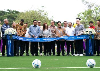 Kolaborasi PSSI, FIFA, dan Bank Mandiri Hadirkan Lapangan FIFA ARENA