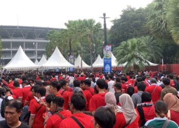 War Tiket Indonesia vs China Mulai Kamis 15 Mei, Jam 10 Pagi