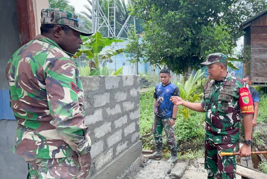 Dansatgas TMMD Tinjau Langsung : Progres TMMD Capai 85 Persen