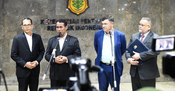 Mentan RI dan Chile Bahas Solusi Krisis Iklim Lewat Pertanian Tangguh