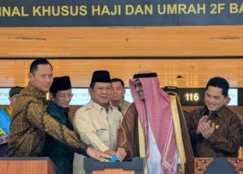 Terminal Haji & Umrah 2F Soekarno-Hatta Diresmikan, Prabowo: “Prestasi Luar Biasa