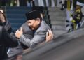 Prabowo Sambut Kunjungan Presiden Senat Kamboja Hun Sen di Istana Merdeka