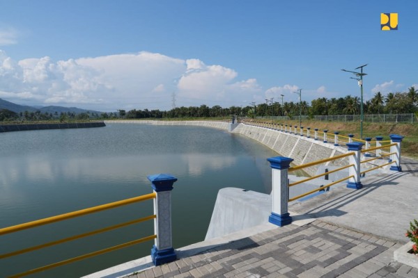 Menteri PU Tinjau Infrastruktur Pengendali Banjir di Bandara YIA Kulonprogo