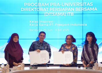 Kolaborasi ITB-Freeport Dukung Pendidikan Siswa Papua