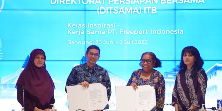 Kolaborasi ITB-Freeport Dukung Pendidikan Siswa Papua