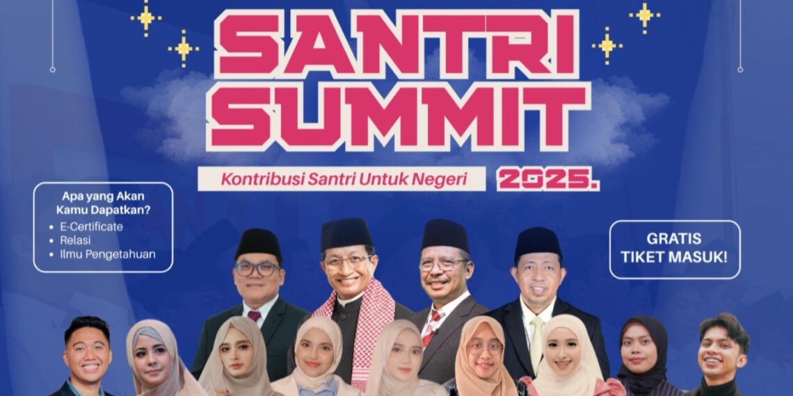 Santri Summit 2025 Hadirkan Tokoh Nasional dan Influencer Muda