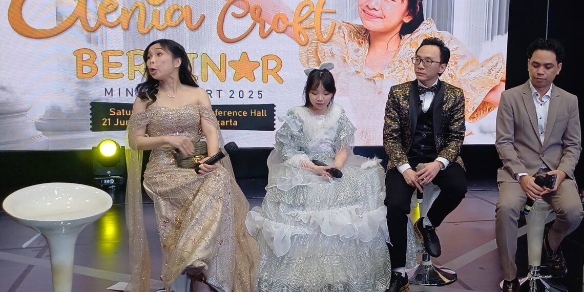 Penyanyi cilik yang mulai dikenal sejak menjuarai Asia Pacific Arts Festival 2023