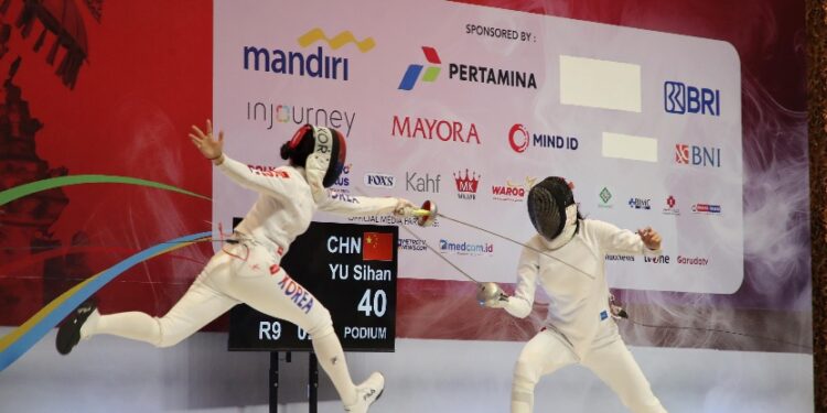Atlet Muda Anggar RI Diuji Mental di Asian Fencing Championship Bali
