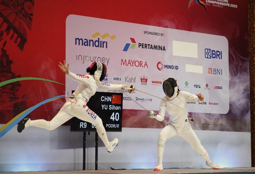 Atlet Muda Anggar RI Diuji Mental di Asian Fencing Championship Bali