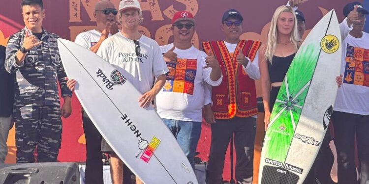 Kejuaraan Dunia Surfing Nias Pro 2025 Gaet 12 Negara