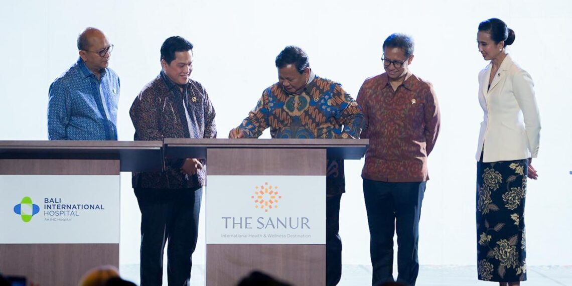Presiden Prabowo Resmikan KEK Sanur dan RS Internasional