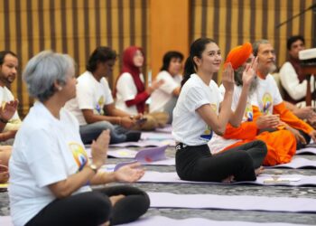 Kedubes India dan Kemenpora Rayakan Hari Yoga Internasional