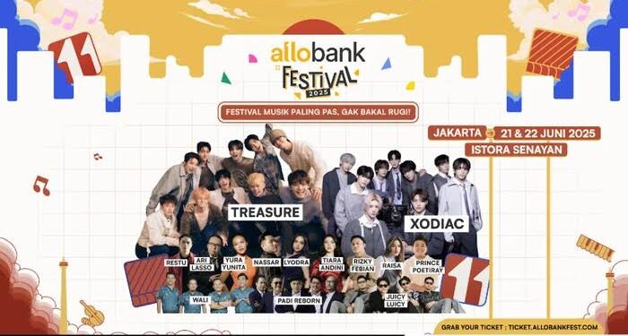 Allo Bank Festival 2025 Hari Pertama Resmi Dibuka