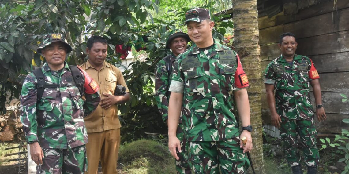 Air Mengalir Untuk Kehidupan. Satgas TMMD Kodim 1501/Ternate Berhasil Membuat Sumur Bor Air Bersih di Desa Guaria