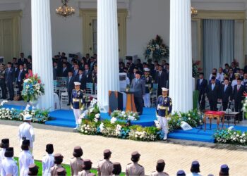 Panglima TNI Hadiri Upacara Hari Lahir Pancasila 2025 yang Dipimpin Presiden Prabowo