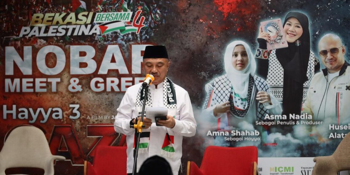 Wawali Harris Bobihoe Hadiri Pemutaran Film Gaza Hayya 3 Ajak Masyarakat Peduli Palestina