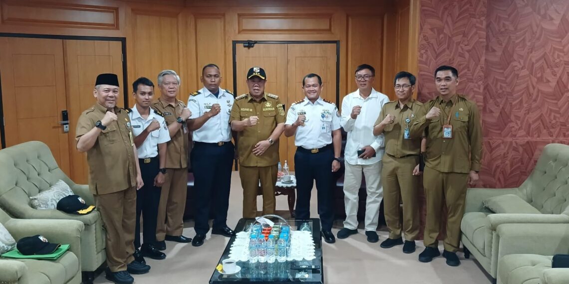 Bakamla RI Babel dan Pemprov Babel Tingkatkan Koordinasi Pengamanan Laut