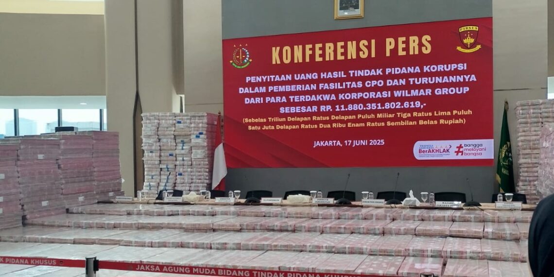 Kejagung Sita Rp11,8 Triliun dari Wilmar Group