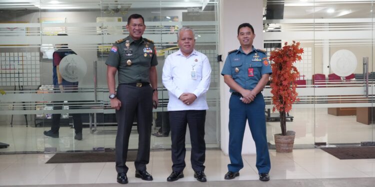 Kapuspen TNI Kunjungi Kapuspenkum Kejaksaan Agung Dalam Rangka Sinergisitas Kedua Lembaga
