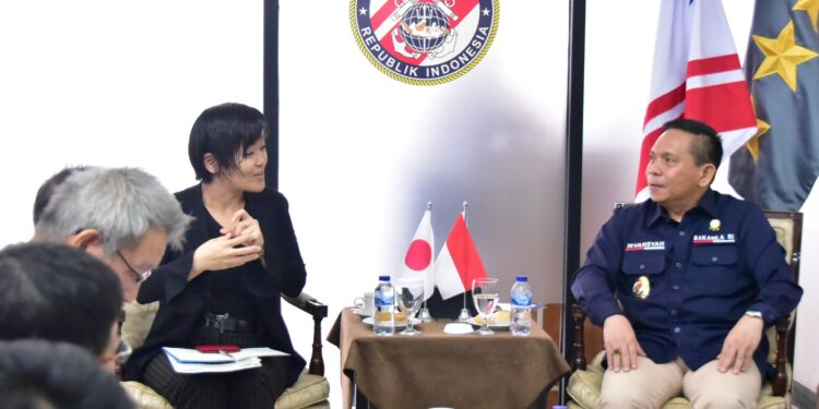 Kepala Bakamla RI Terima Kunjungan Director Infrastructure Management JICA