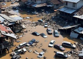 Tsunami 100 Meter Hantam Ambon, 2.300 Tewas