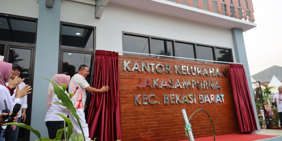 Wali Kota Bekasi Resmikan Kantor Kelurahan Jakasampurna, Layanan Masyarakat Siap Lebih Ramah