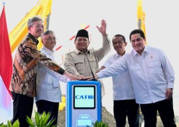 Prabowo Resmikan Proyek Baterai EV Terbesar di Asia