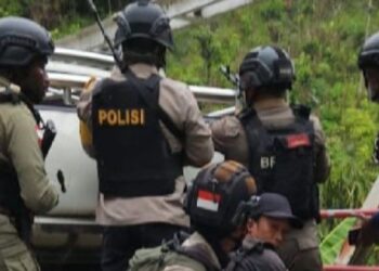 Polisi-Gabungan Galakan Patroli Cepat Tangani KKB