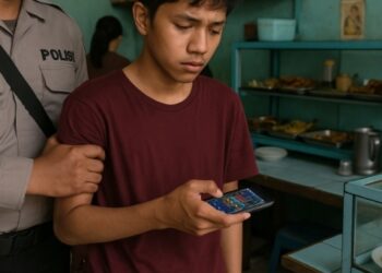 Remaja Curi Uang Warteg untuk Judi Online