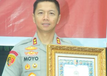 Kapolres Tabalong Raih Penghargaan Pelayanan Publik Prima dari Kapolri