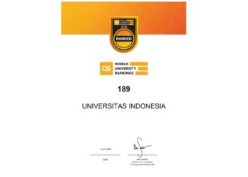 UI Capai Prestasi Global dalam Pemeringkatan QS WUR 2026