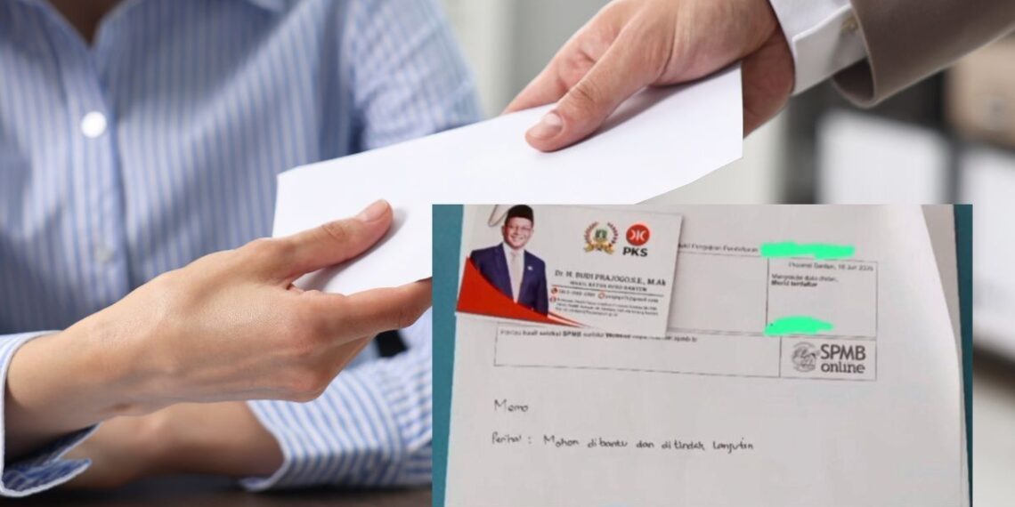 SPMB Banten Viral karena Memo Titip Siswa dari Wakil Ketua DPRD